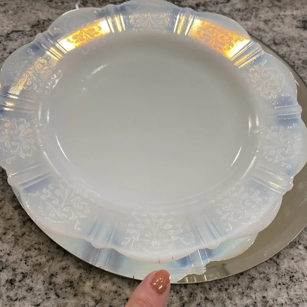 Rare Depression Glass MacBeth-Evans “American Sweetheart” Plate!